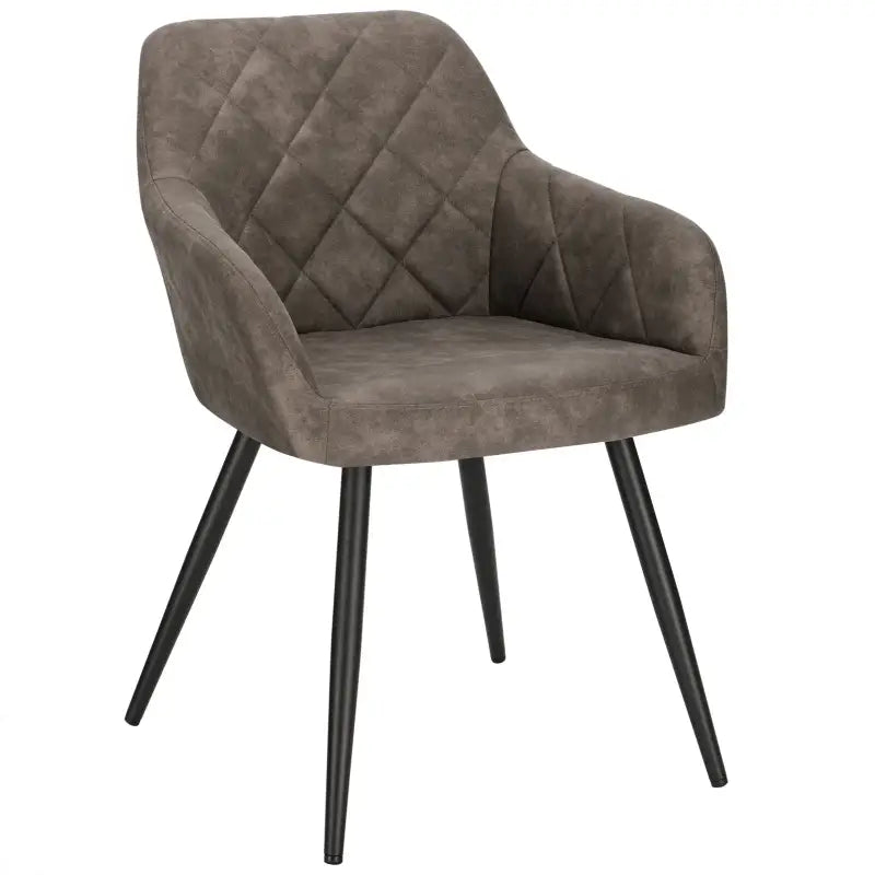 BukkitBow - Moderne Eetkamerstoel - Stoel van Stof/Fluweel - Ergonomisch & Comfortabel - Duurzaam & Stevig - Zithoogte: 47CM