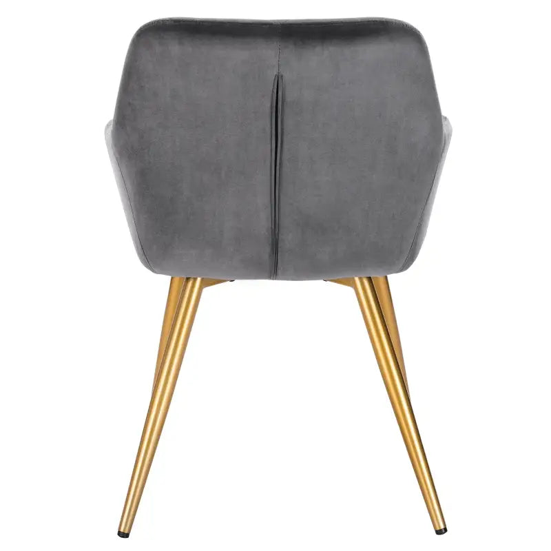 BukkitBow - Moderne Eetkamerstoel - Stoel van Stof/Fluweel - Ergonomisch & Comfortabel - Duurzaam & Stevig - Zithoogte: 47CM