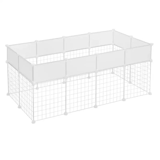 BukkitBow - Modulaire Dierenren - Geschikt voor Cavia's, Konijnen en Kittens - Aanpasbare Dierenren - 142X71X53CM