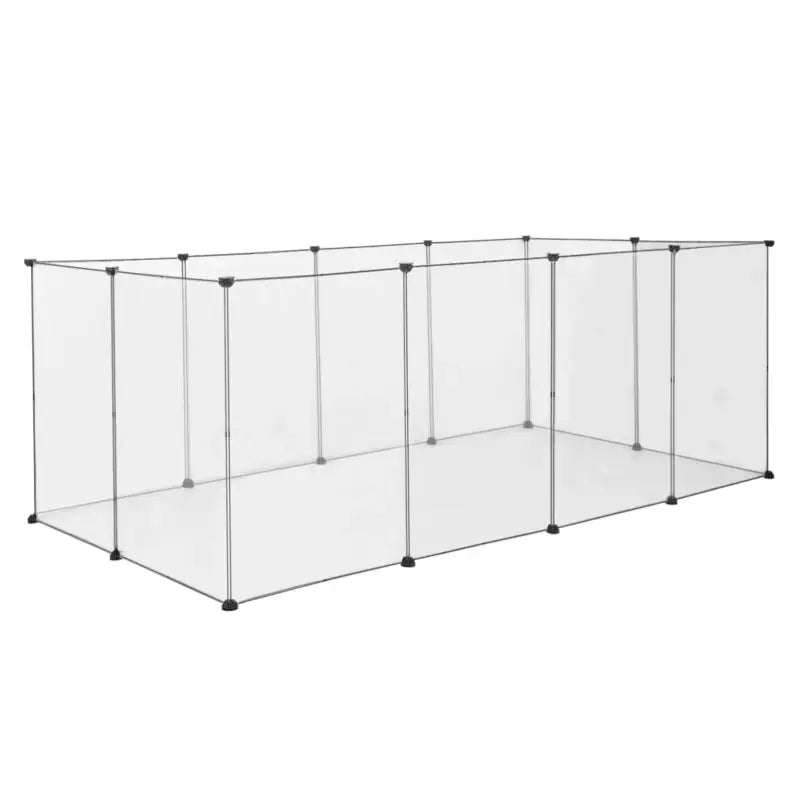 BukkitBow - Modulaire Knaagdieren Ren - Stevige Panelen - Konijn & Knaagdieren Ren - 100X200X70CM