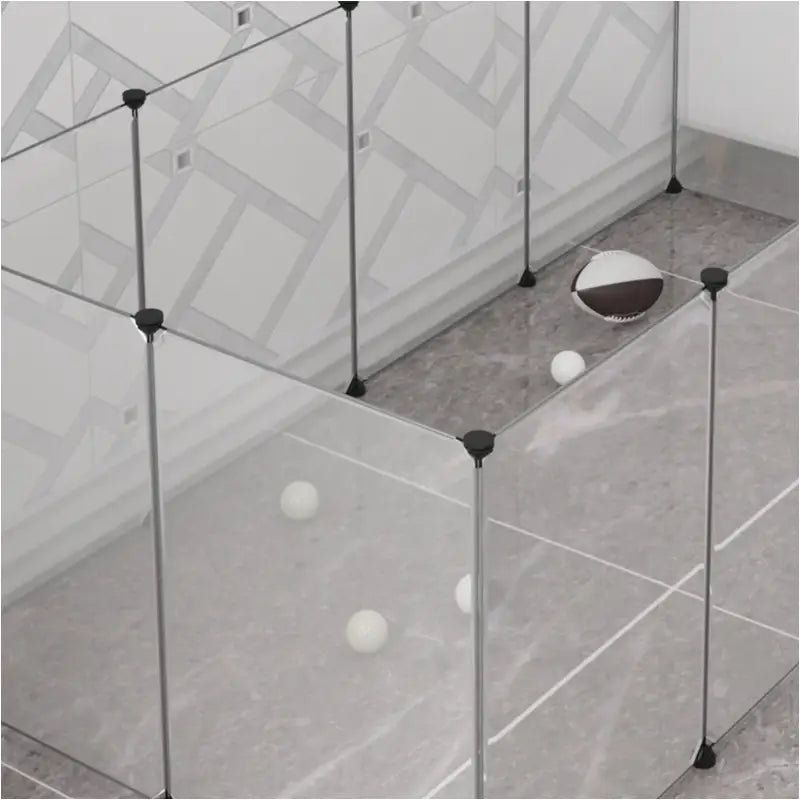 BukkitBow - Modulaire Knaagdieren Ren - Stevige Panelen - Konijn & Knaagdieren Ren - 100X200X70CM