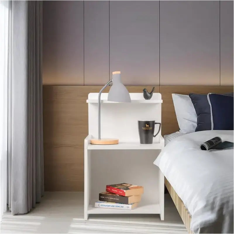 BukkitBow - Multifunctioneel Nachtkastje - Max 5kg Belasting - Ook Te Gebruiken Als Salontafel of Decor - 40x35x62cm