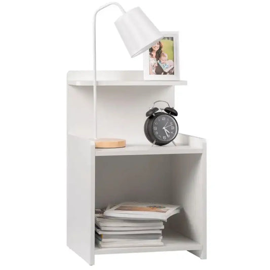 BukkitBow - Multifunctioneel Nachtkastje - Max 5kg Belasting - Ook Te Gebruiken Als Salontafel of Decor - 40x35x62cm