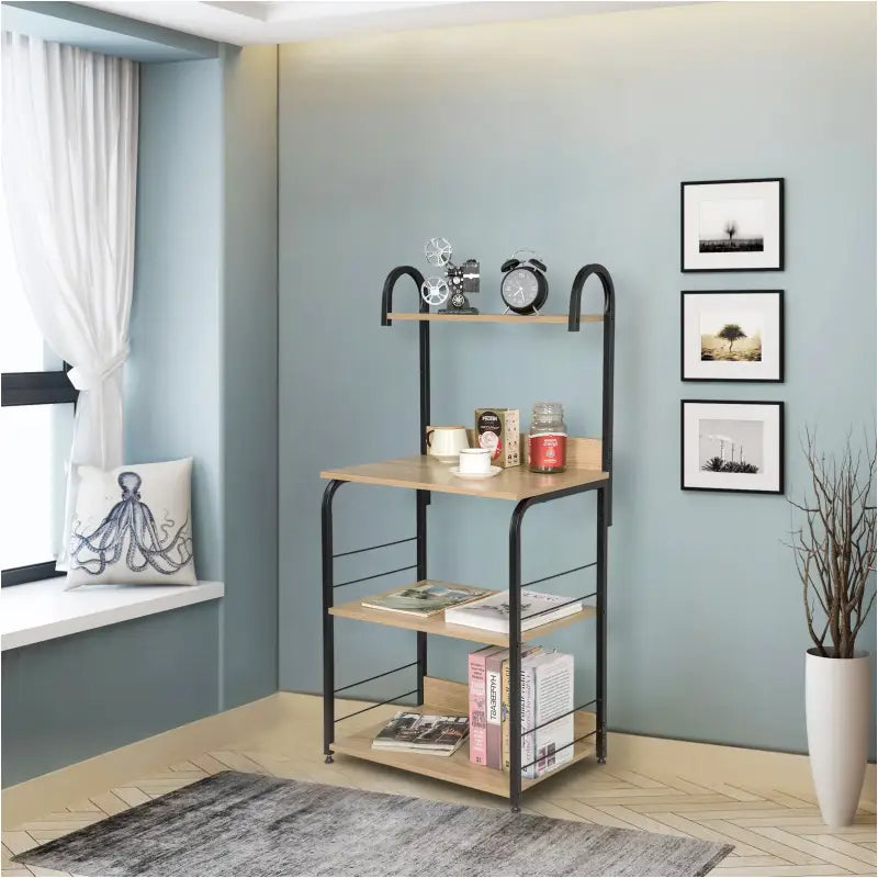 BukkitBow - Opbergrek / Boekenkast - Stevig Materiaal - Voldoende Opslag - 60x40x125.5CM