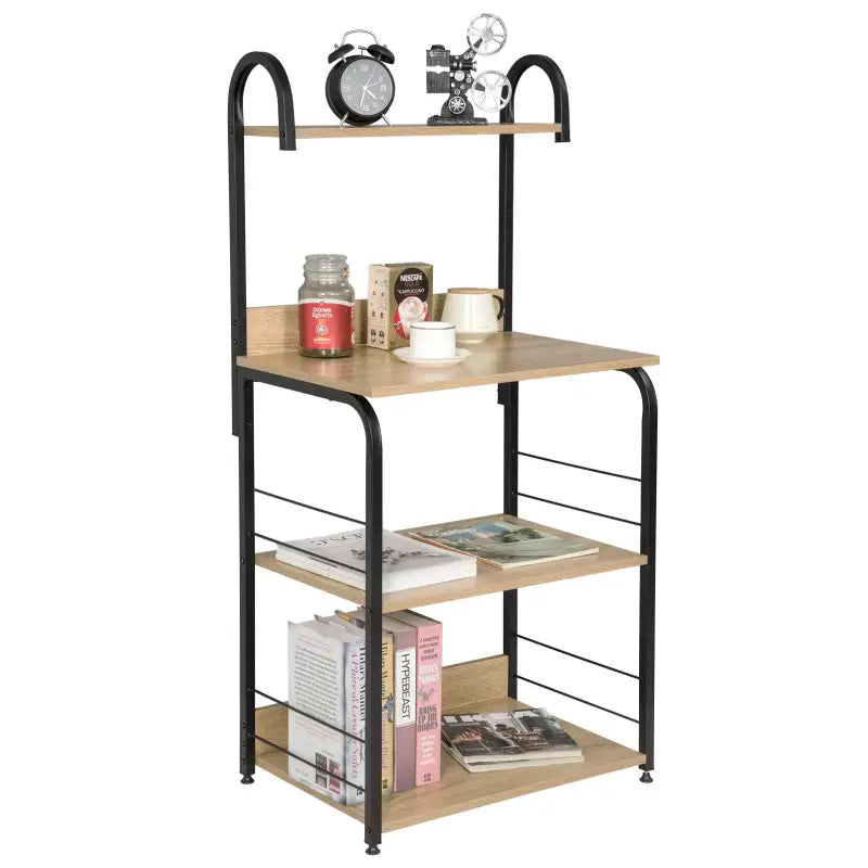 BukkitBow - Opbergrek / Boekenkast - Stevig Materiaal - Voldoende Opslag - 60x40x125.5CM