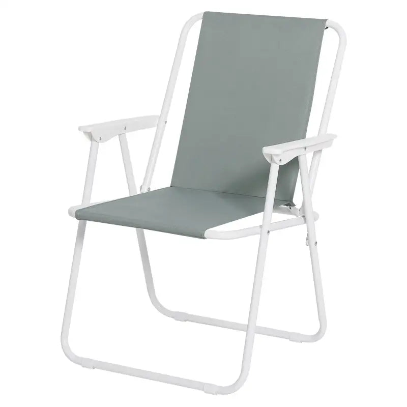 BukkitBow - Opvouwbare Campingstoel - Oxford Doek en IJzeren Frame - Ultra Lichtgewicht - Max 100 kg Belasting