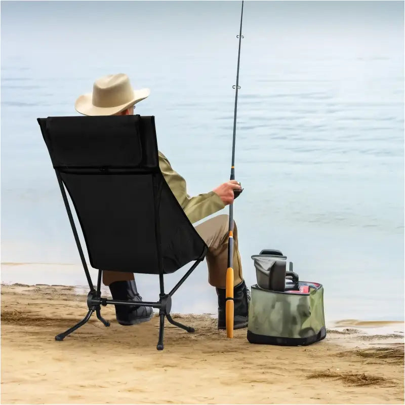 BukkitBow - Opvouwbare Campingstoel - Oxford Stof - Aluminium Buizen - met Opbergtas