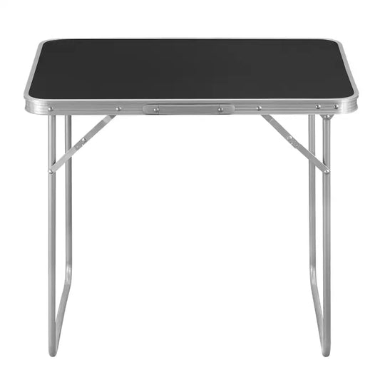 BukkitBow - Opvouwbare Campingtafel - IJzeren Buizen en Aluminiumlegering met MDF Blad - Lichtgewicht en Draagbaar - 15kg Laadvermogen - 70x60x50CM