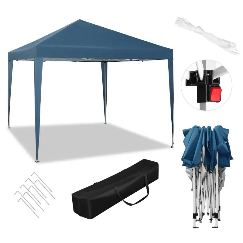 BukkitBow - Partytent – Opvouwbare Tent – Waterdicht en Weersbestendig – Tuinpaviljoen - 300 x 300 cm
