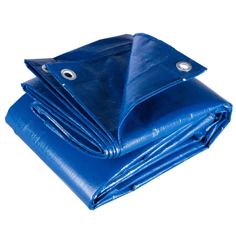 BukkitBow - PE Dekzeil / Afdekzeil - 280g/m² - Waterdicht en UV-Bestendig - Versterkte Randen - Metalen Oogjes om de 50 cm - Veelzijdig Gebruik