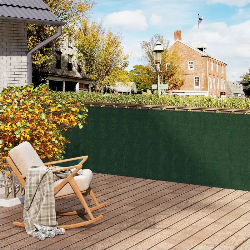 BukkitBow – Privacy Scherm – 180 g/m² Zonwering – Ademend en Waterdicht – Op Maat Knipbaar – Eenvoudige Montage