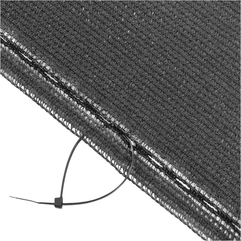 BukkitBow - Privacy Scherm Antraciet - 180g/m² - Schaduwend: 85% - Temperatuurbestendig - Inclusief 50 Kabelbinders