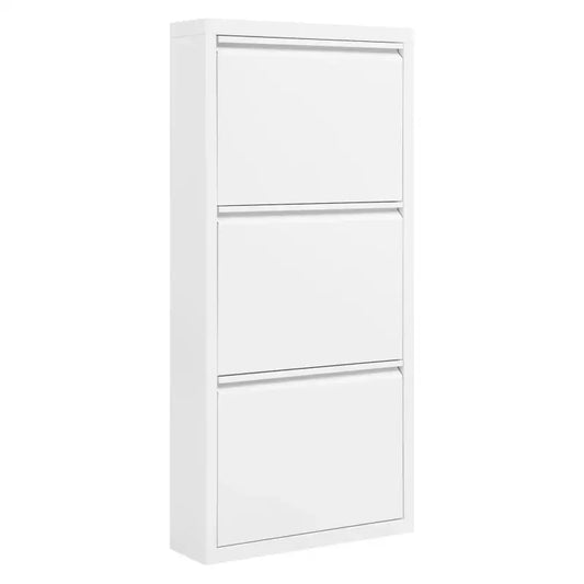 BukkitBow - Schoenenkast Metaal - 3 Kleppen - 50x106x15cm