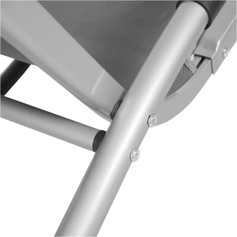 BukkitBow - Schommelende Ligstoel - Textilene en Aluminium - Weerbestendig en Stabiel - Max 160 kg Belasting