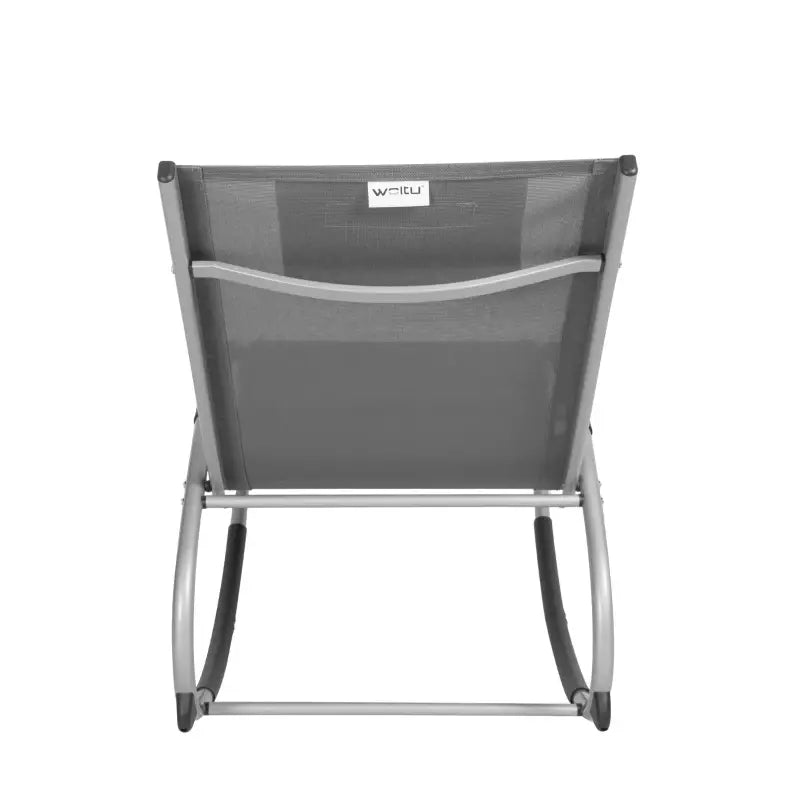 BukkitBow - Schommelende Ligstoel - Textilene en Aluminium - Weerbestendig en Stabiel - Max 160 kg Belasting