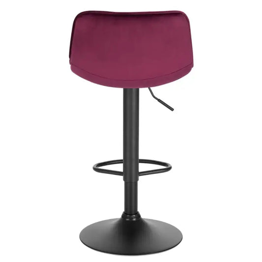 BukkitBow - Set Modieuze Barkrukken - Set van 2 Barkrukken - Fluweel en Metaal - Ergonomisch Ontwerp - Hoogte 59-81cm