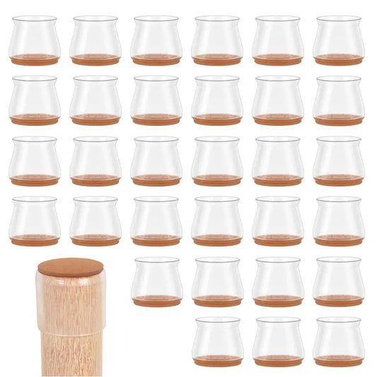 BukkitBow - Set Stoelpootdoppen - Vilt Doppen Geschikt voor Meubels