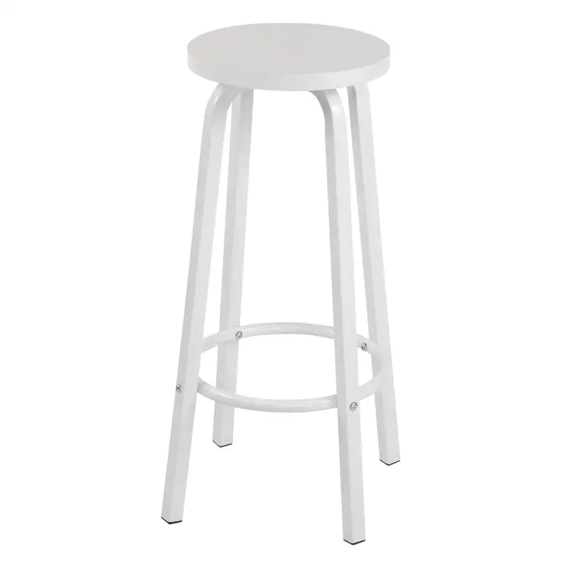 BukkitBow - Set van 2 Barkrukken - Sterk Metalen Frame - Ergonomisch met Voetensteun - Multifunctioneel Design - Zithoogte: 72CM