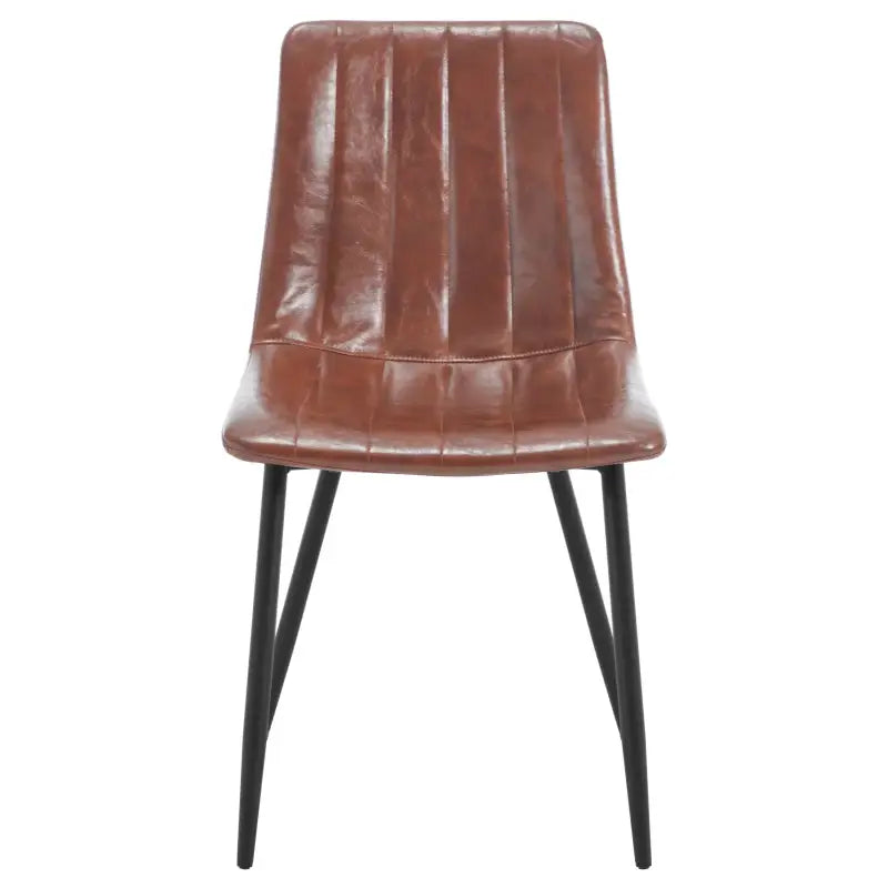 BukkitBow - Set van 4 Eetkamerstoelen - Fluweel of Lederen & Metalen Poten - Ergonomisch Design - Scandinavische Stijl