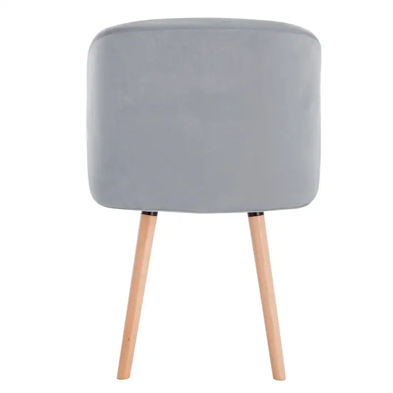 BukkitBow - Set van 4 Fluwelen Stoelen - met Massief Houten Frame - Ergonomisch en Stijlvol - Zithoogte: 47CM