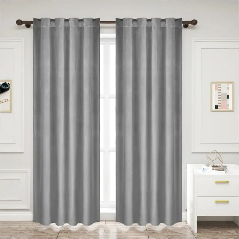 BukkitBow - Set Verduisteringsgordijnen - Polyester Velours - 300g/m² - Verschillende Maten en Kleuren