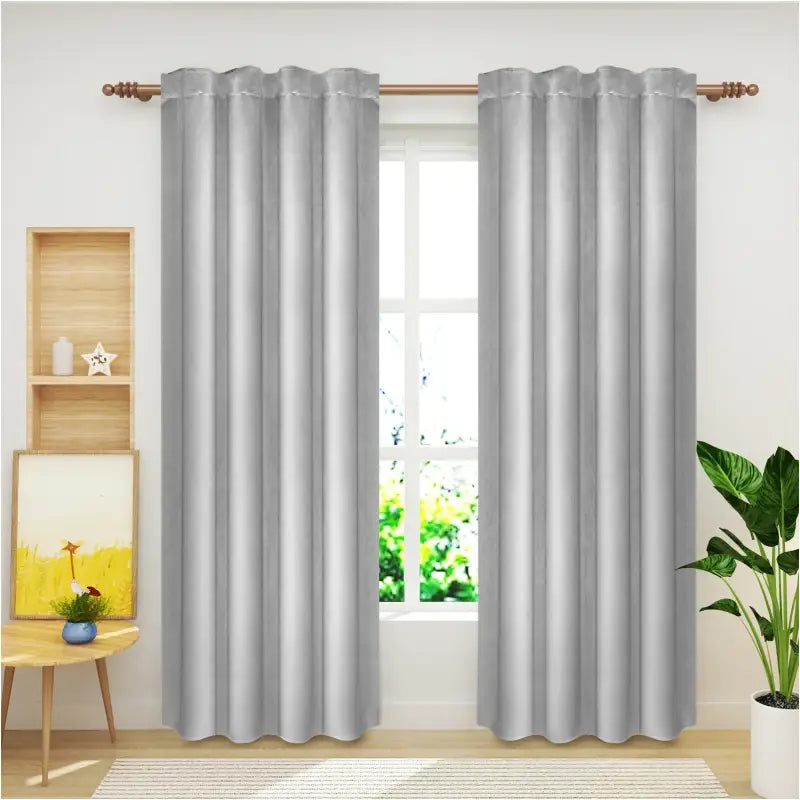 BukkitBow - Set Verduisteringsgordijnen - Polyester Velours - 300g/m² - Verschillende Maten en Kleuren