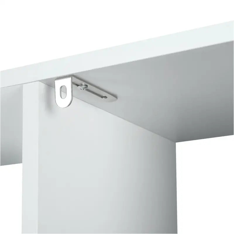 BukkitBow - Staande Boekenkast met Lade - Organizer voor Woonkamer en Slaapkamer - 50x24x168cm - Wit