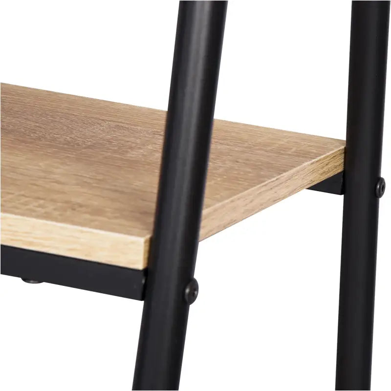 BukkitBow - Staande Kapstok met Opbergplanken - met Schoenenrek - Zware Kledingrail - Eenvoudige Montage - 151x60x40CM