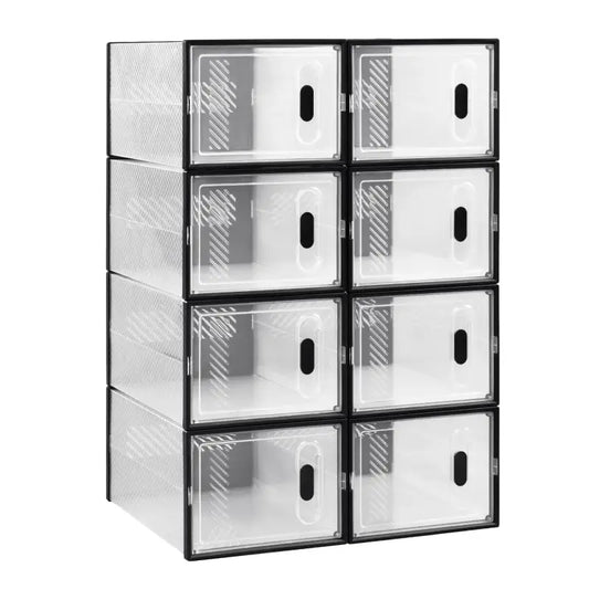 BukkitBow - Stapelbare Schoenendozen - Sneaker Organizer - Transparant