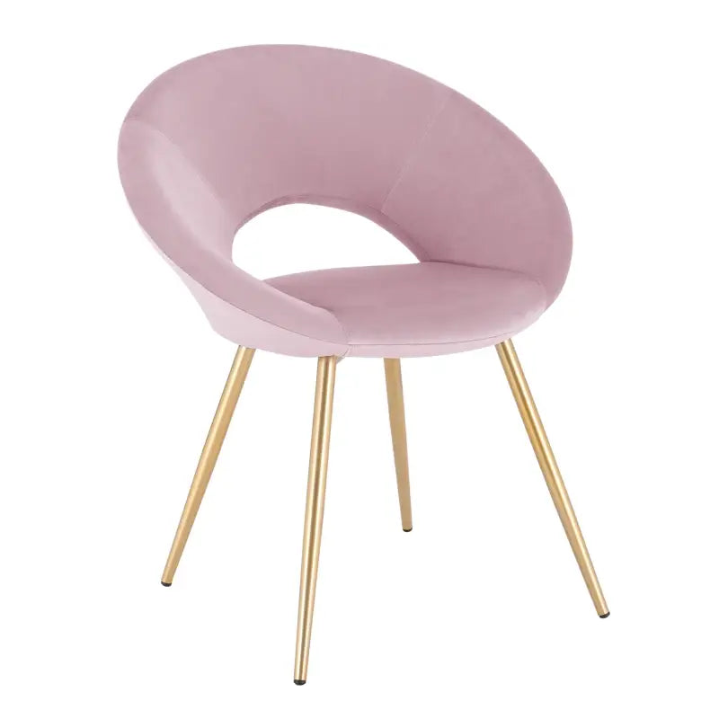 BukkitBow - Stijlvolle Eetkamerstoel - Comfortabel Fluweel - Ergonomisch Ontwerp - Veelzijdig Gebruik - Zithoogte: 47CM