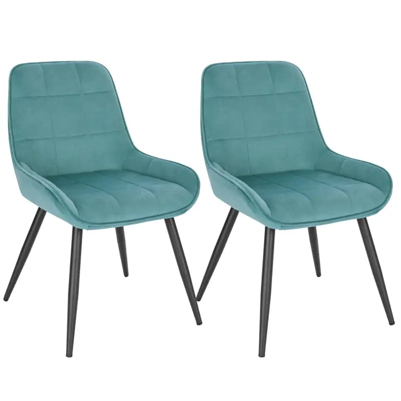 BukkitBow - Stijlvolle Eetkamerstoelen - Sterk en Comfortabel - Vloervriendelijk - Gemakkelijke Montage - 81,5CM Hoog