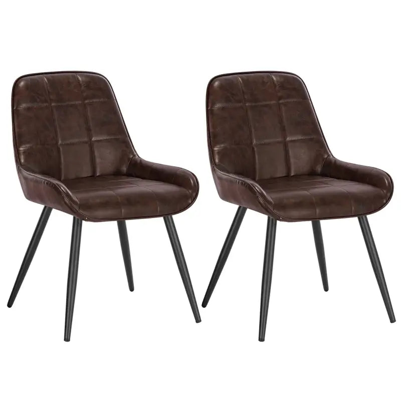 BukkitBow - Stijlvolle Eetkamerstoelen - Sterk en Comfortabel - Vloervriendelijk - Gemakkelijke Montage - 81,5CM Hoog