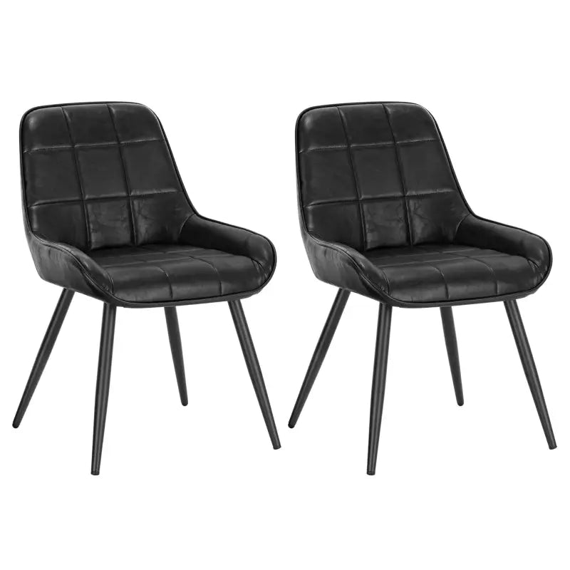 BukkitBow - Stijlvolle Eetkamerstoelen - Sterk en Comfortabel - Vloervriendelijk - Gemakkelijke Montage - 81,5CM Hoog