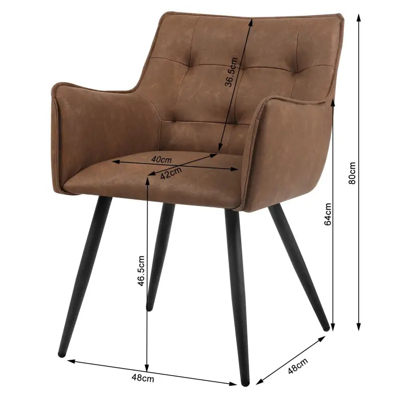 BukkitBow - Stijlvolle Eetkamerstoelen - Zachte Zitting - Fluwelen of Lederen Stoelen - Multifunctioneel - 57x80x57CM