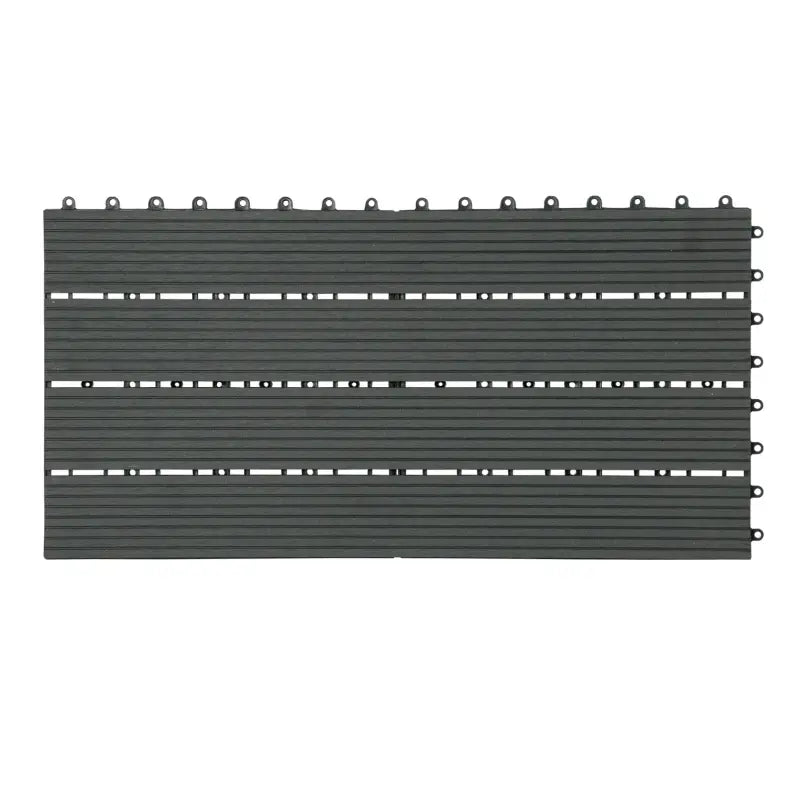 BukkitBow - Terrasplanken / Vlonderplanken - Vloertegels Houtlook - Snel Kliksysteem - Diverse Kleuren - 30x60cm - Set van 6 Stuks voor 1M²