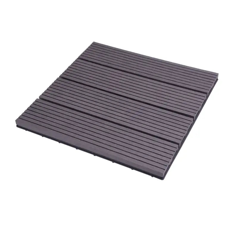 BukkitBow - Terrasplanken / Vlonderplanken - Vloertegels Houtlook - Snel Kliksysteem - Diverse Kleuren - 30x30cm - Set van 11 Stuks