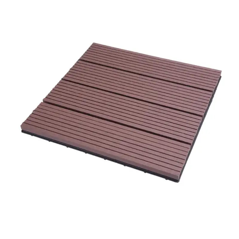 BukkitBow - Terrasplanken / Vlonderplanken - Vloertegels Houtlook - Snel Kliksysteem - Diverse Kleuren - 30x30cm - Set van 11 Stuks