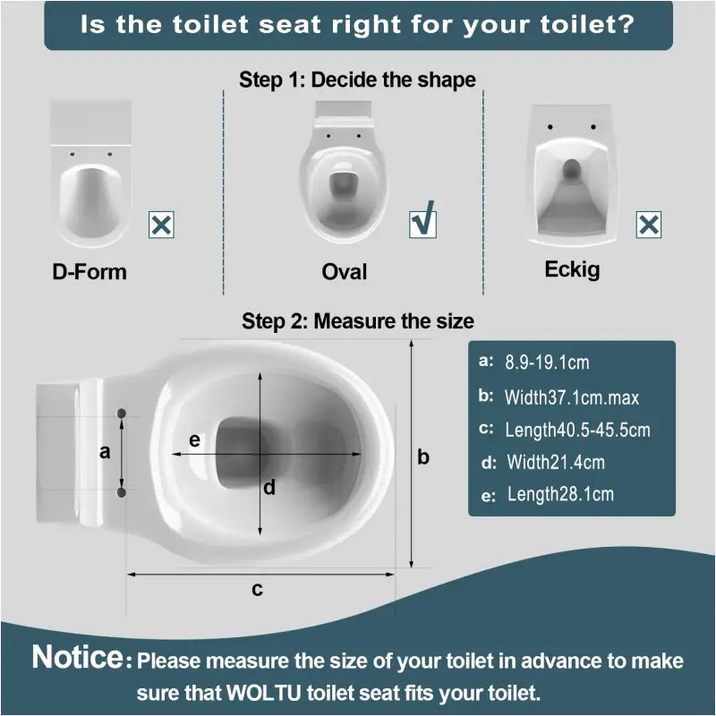 BukkitBow - Toiletbril met Softclose - Premium Toiletbril / Toiletzitting Ovaal - Antibacterieel
