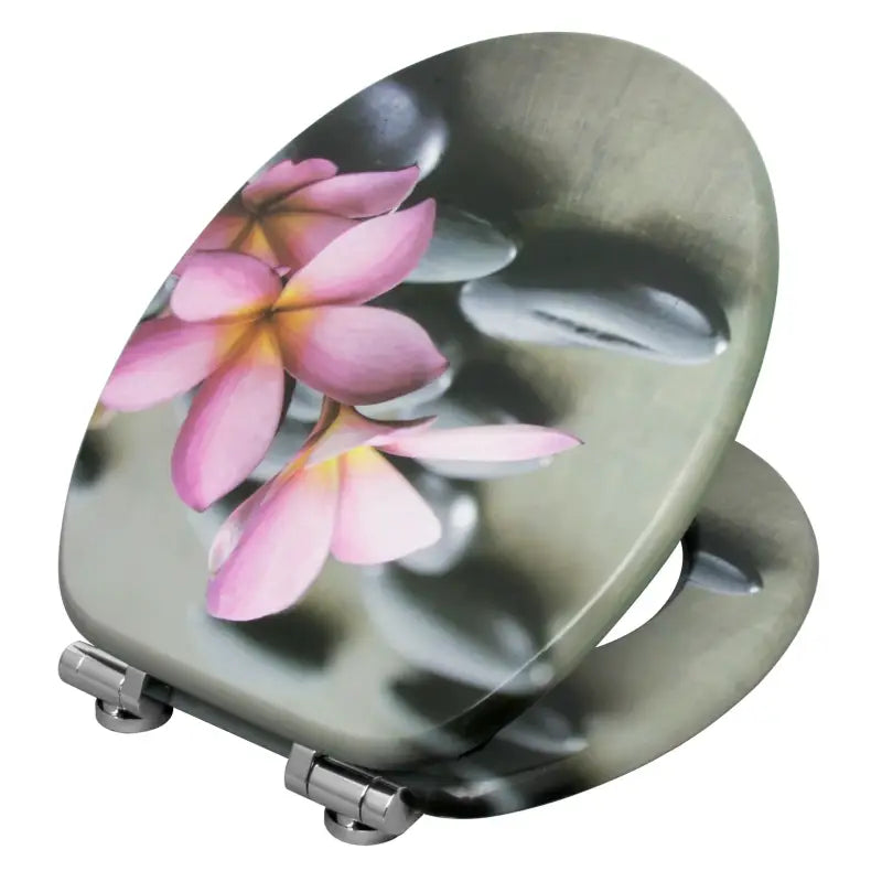 BukkitBow - Toiletbril met Softclose - Toiletbril / Toiletzitting met Print - Antibacterieel - V1