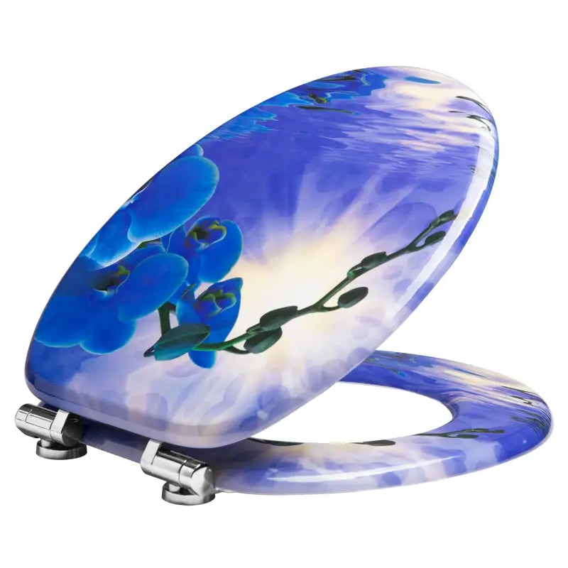 BukkitBow - Toiletbril met Softclose - Toiletbril / Toiletzitting met Print - Antibacterieel - V1