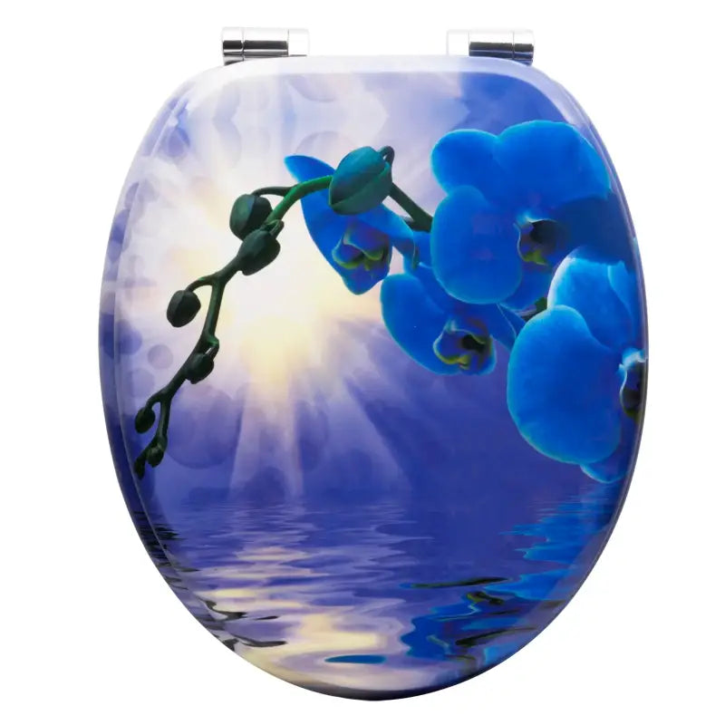 BukkitBow - Toiletbril met Softclose - Toiletbril / Toiletzitting met Print - Antibacterieel - V1