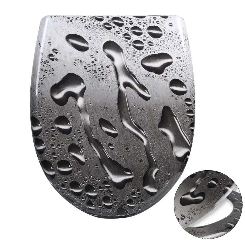 BukkitBow - Toiletbril met Softclose - Toiletbril / Toiletzitting met Print - Antibacterieel - V5