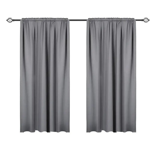 BukkitBow - Verduisteringsgordijnen - Zware Stof - Verschillende Lengtes en Breedtes - Set van 2 Gordijnen - 90%-95% Verduisterend