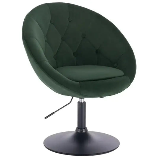 BukkitBow - Verstelbare Barkruk / Relaxstoel - Verchroomd Staal met Synthetisch Leer of Fluweel - Ergonomisch met Armsteun - Zithoogte: 45-57CM
