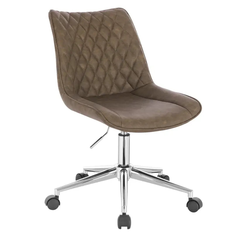 BukkitBow - Verstelbare Bureaustoel - Ergonomisch Ontwerp - Stevig en Duurzaam - Verstelbaar en Draaibaar - Veelzijdig Gebruik - 46x41.5x80.9-90cm