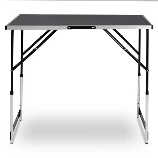 BukkitBow - Verstelbare Campingtafel - 30kg Draagvermogen - Lichtgewicht en Opvouwbaar - 100x73-94x60cm