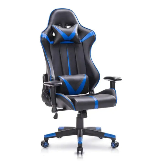 BukkitBow - Verstelbare Racing Gamingstoel / Bureaustoel - Synthetisch Leer of Stof - Max 120KG Belasting - 127-135cm Hoogte