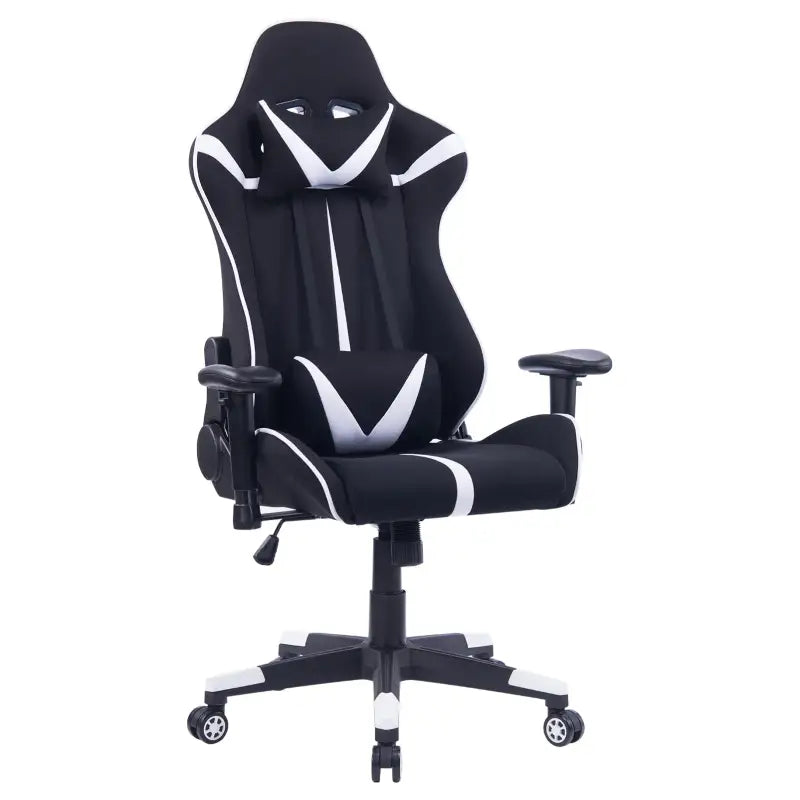 BukkitBow - Verstelbare Racing Gamingstoel / Bureaustoel - Synthetisch Leer of Stof - Max 120KG Belasting - 127-135cm Hoogte