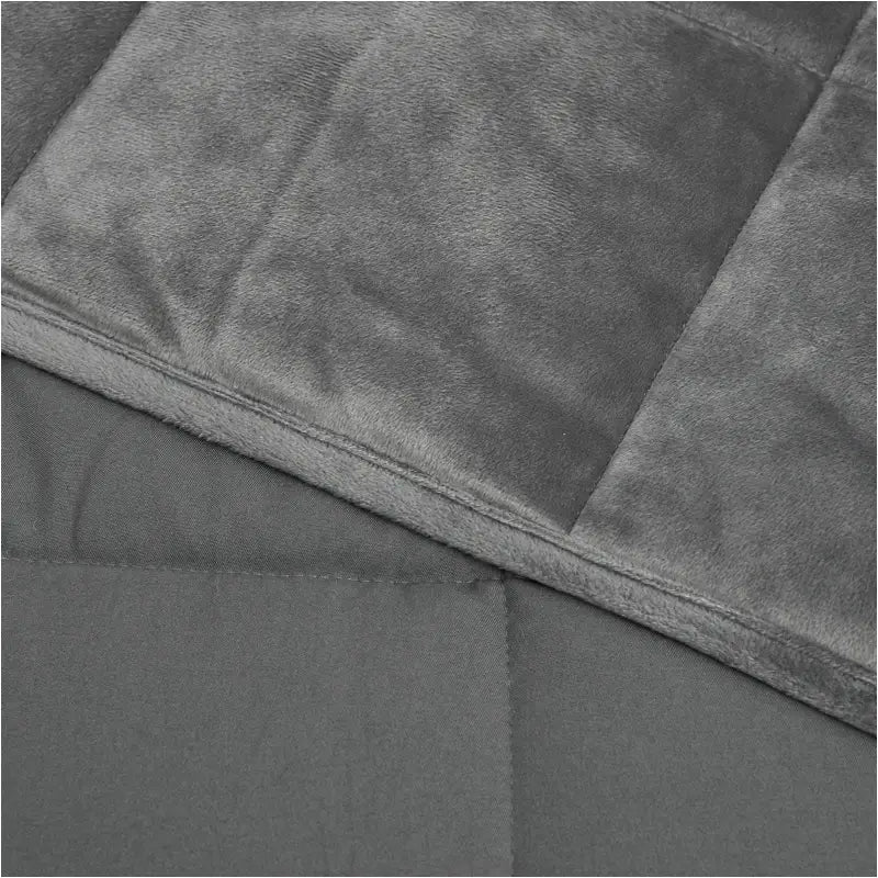 BukkitBow - Verzwaringsdeken - Microfiber en Polyester - Grijs - 150x200cm - Verkrijgbaar in 7/9/11 kg - Helpt bij Slaap en Stress Problemen