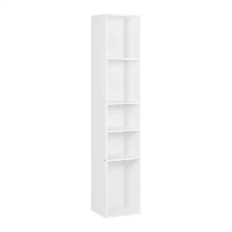 BukkitBow - Vrijstaande Boekenkast met 5 Kubussen - Vitrinekast / Organizer voor Woonkamer - 30x151x26cm